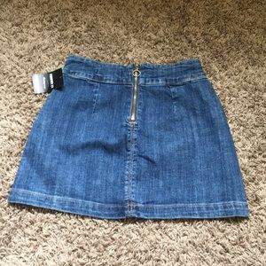 Forever 21 denim skirt with free gift